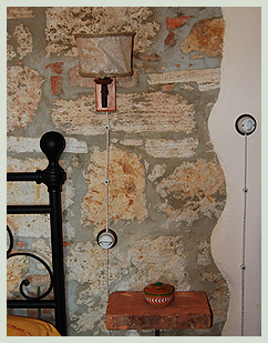 Downstairs double bedroom original lamp and switch Downstairs double bedroom original lamp and switch