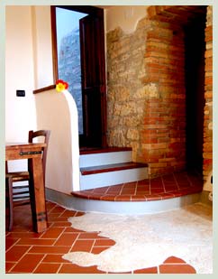 Inside staircase