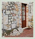 Front door to Casa Olinto