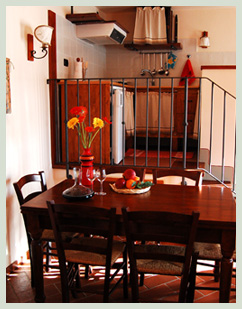 Upstairs kitchen and lounge Upstairs kitchen and lounge